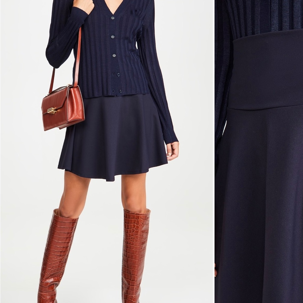 EUC XS Susana Monaco Navy Mini Skirt